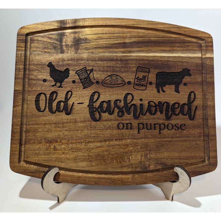 Old-fashioned on Purpose Cutting Board