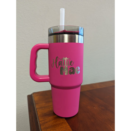 18oz Metal Tumbler with Handle