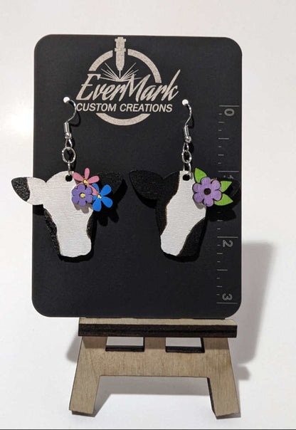 Cow Earrings