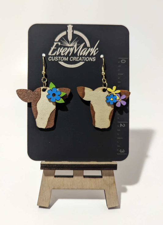 Cow Earrings