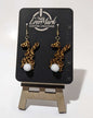 Leopard Print Bunny Earrings