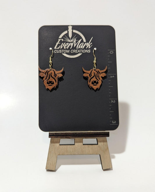 Highland Cow Earrings